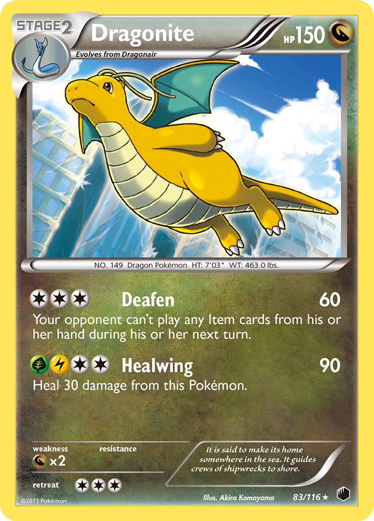 Dragonite (83/116) [Black & White: Plasma Freeze] | Chromatic Games