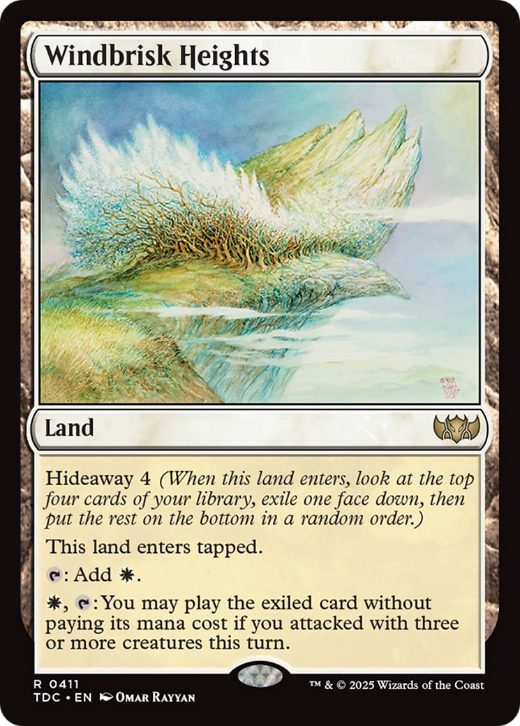 Windbrisk Heights [Tarkir: Dragonstorm Commander] | Chromatic Games
