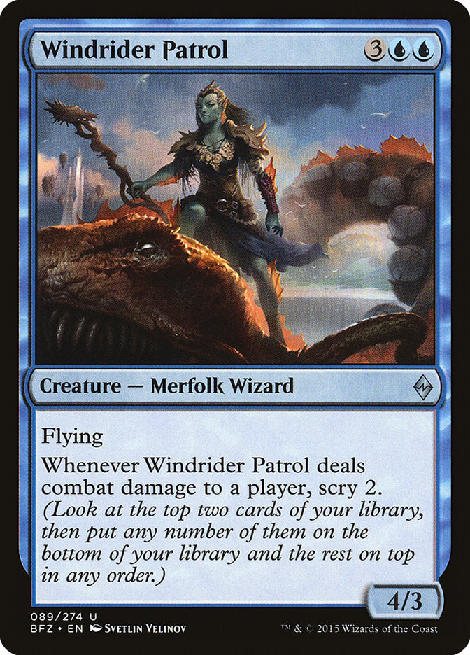 Windrider Patrol 89/274 (Battle for Zendikar)  | Chromatic Games