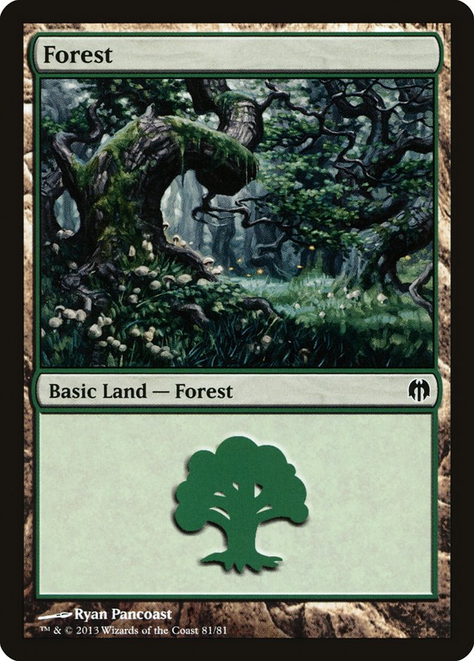 Forest (81) [Duel Decks: Heroes vs. Monsters] | Chromatic Games