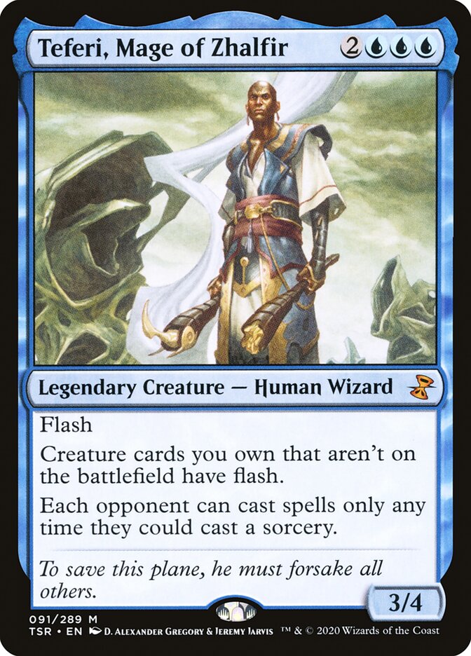 Teferi, Mage of Zhalfir 91 (Time Spiral: Remastered)  | Chromatic Games