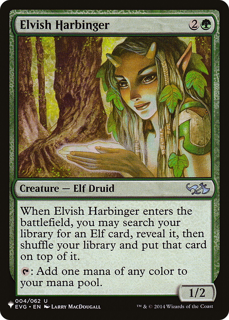 Elvish Harbinger [The List Reprints] | Chromatic Games