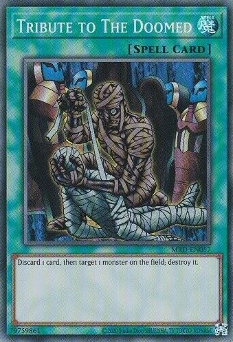 Tribute to The Doomed (25th Anniversary) [MRD-EN057] Super Rare | Chromatic Games