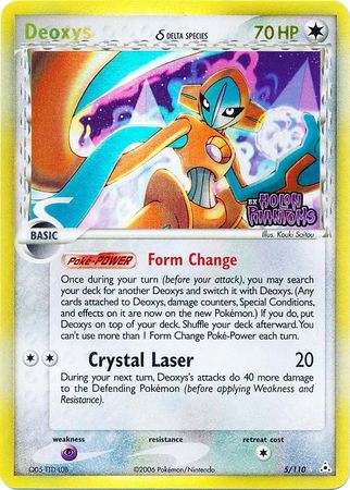 Deoxys (5/110) (Delta Species) (Stamped) [EX: Holon Phantoms] | Chromatic Games