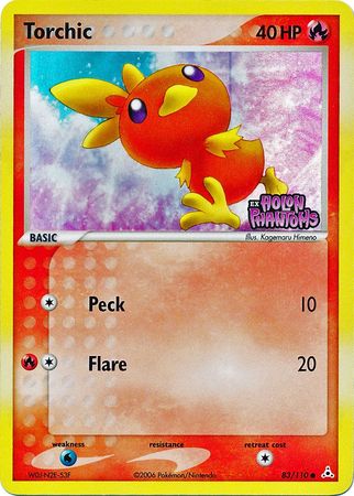 Torchic (83/110) (Stamped) [EX: Holon Phantoms] | Chromatic Games