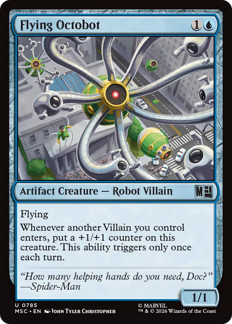 Flying Octobot [Marvel Super Heroes Commander] | Chromatic Games