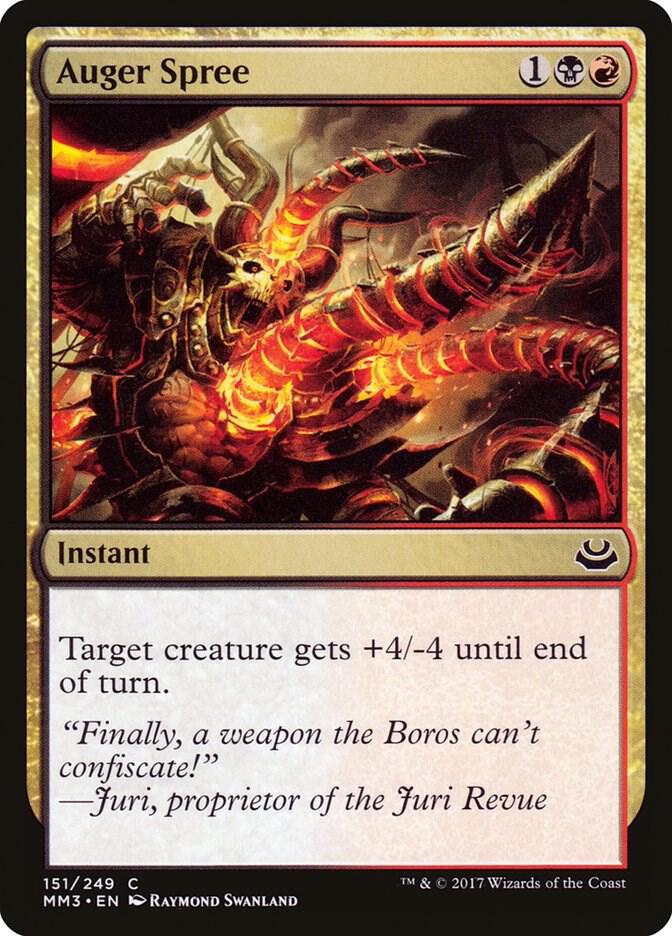 Auger Spree 151/249 (Modern Masters 2017)  - Foil | Chromatic Games
