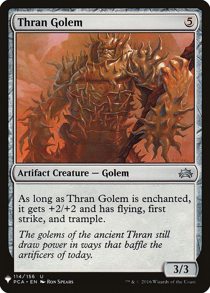 Thran Golem [Mystery Booster] | Chromatic Games