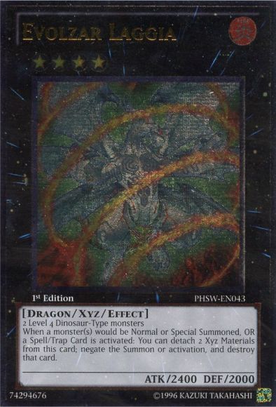 Evolzar Laggia [PHSW-EN043] Ultimate Rare | Chromatic Games