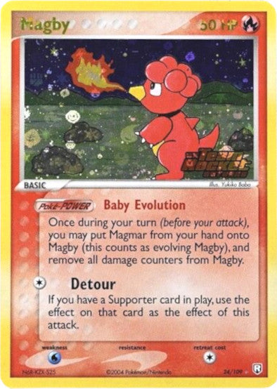 Magby (24/109) (Stamped) [EX: Team Rocket Returns] | Chromatic Games