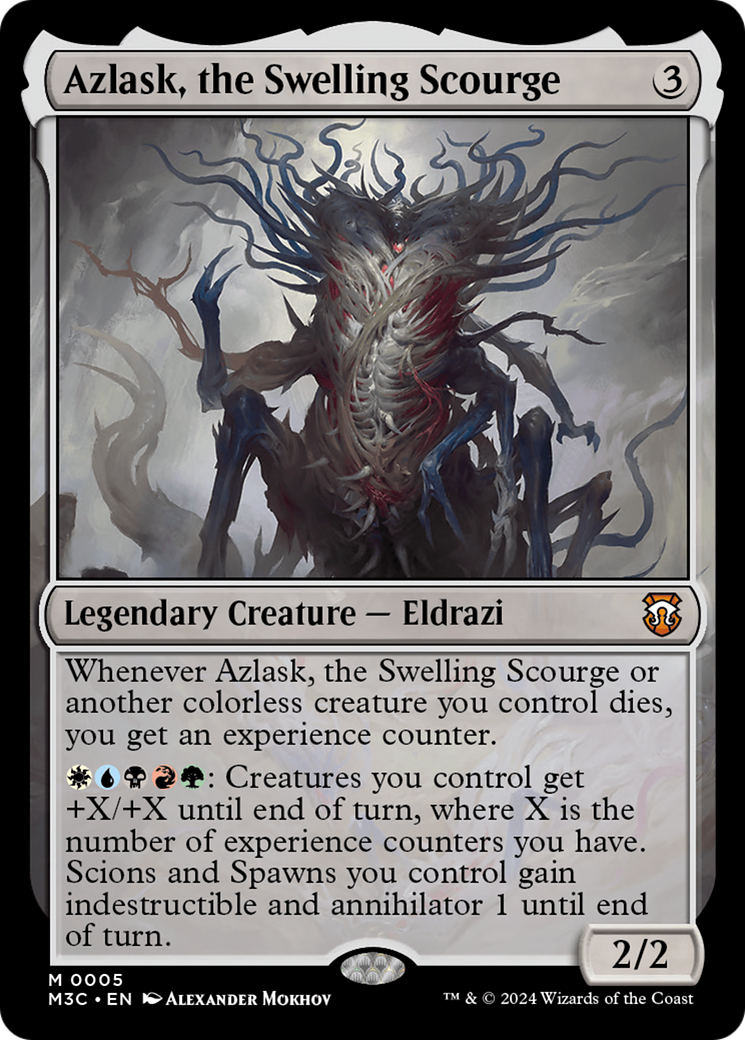 Azlask, the Swelling Scourge [Modern Horizons 3 Commander] | Chromatic Games