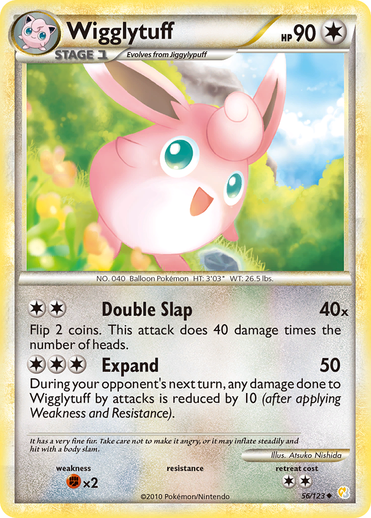 Wigglytuff (56/123) [HeartGold & SoulSilver: Base Set] | Chromatic Games