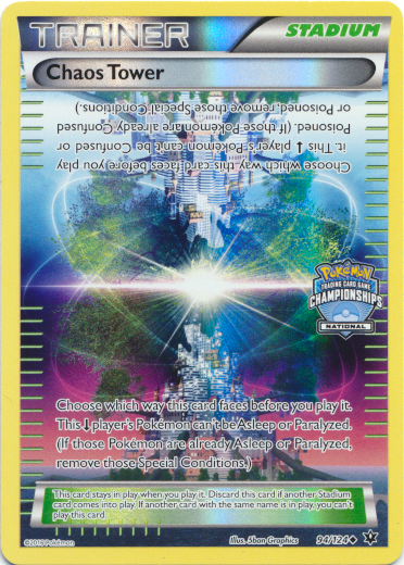 Chaos Tower (94/124) (National Championship Promo) [XY: Fates Collide] | Chromatic Games