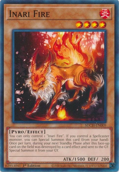 Inari Fire [SDCH-EN009] Common | Chromatic Games