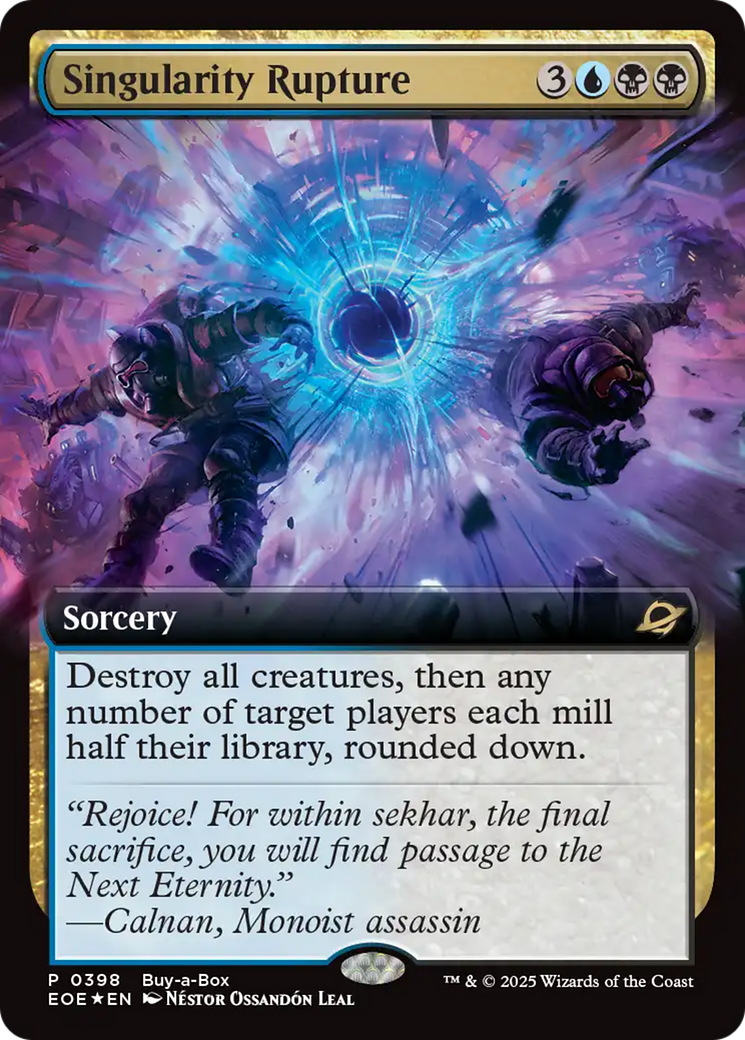 Singularity Rupture [Edge of Eternities Promo Pack] | Chromatic Games