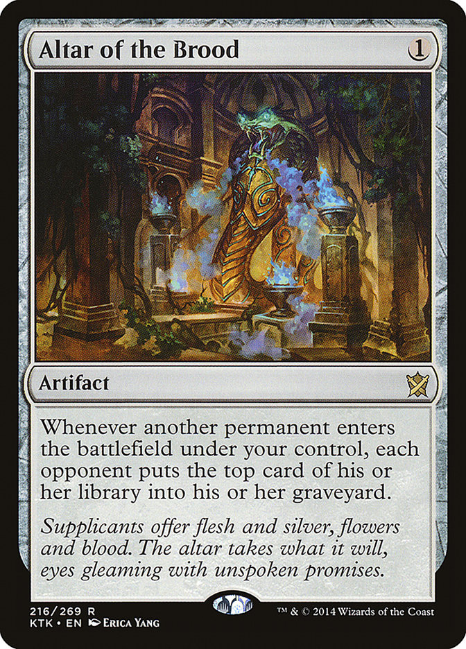 Altar of the Brood 216 (Khans of Tarkir)  | Chromatic Games