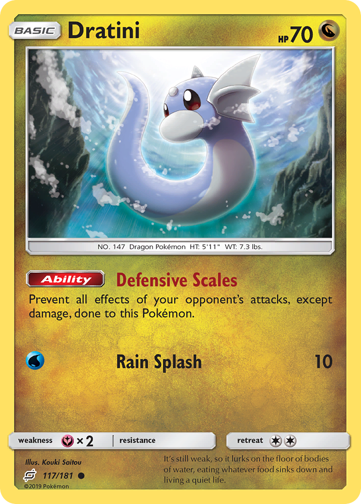 Dratini (117/181) [Sun & Moon: Team Up] | Chromatic Games