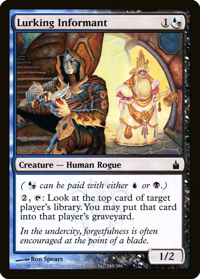 Lurking Informant 249/306 (Ravnica: City of Guilds)  | Chromatic Games