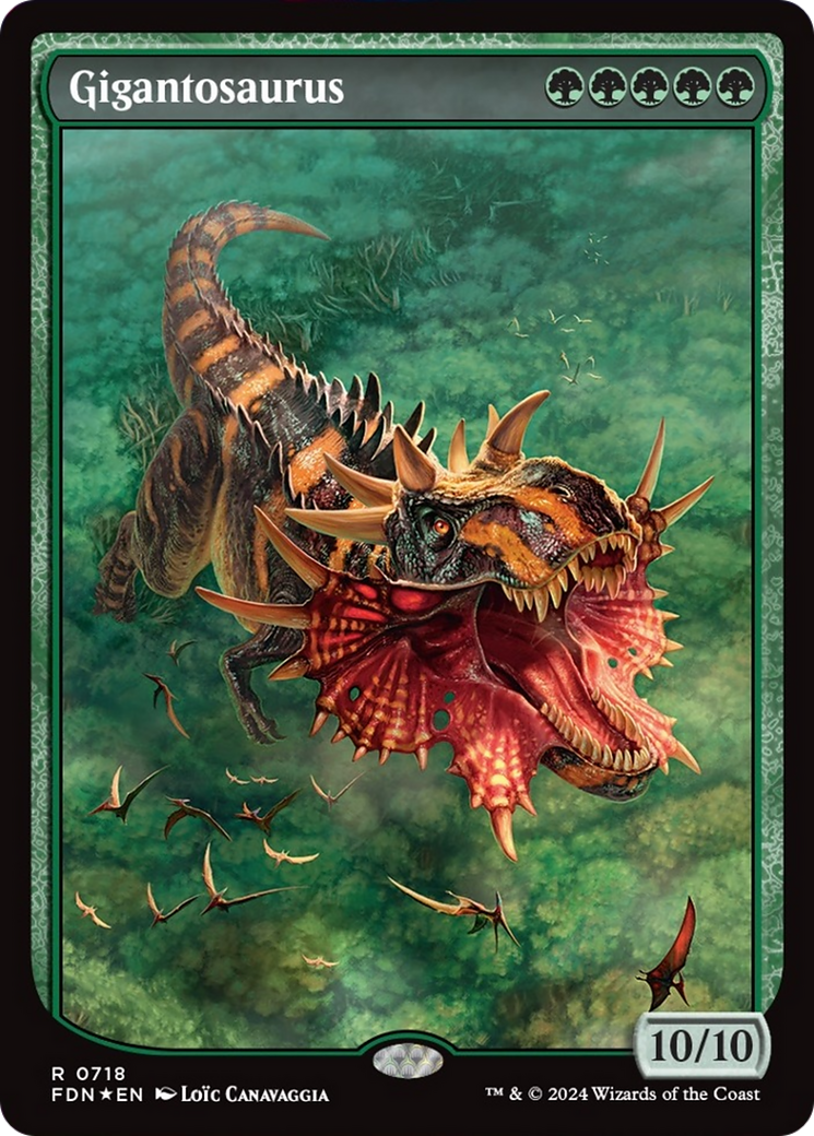 Gigantosaurus (Full Art) [Foundations] | Chromatic Games