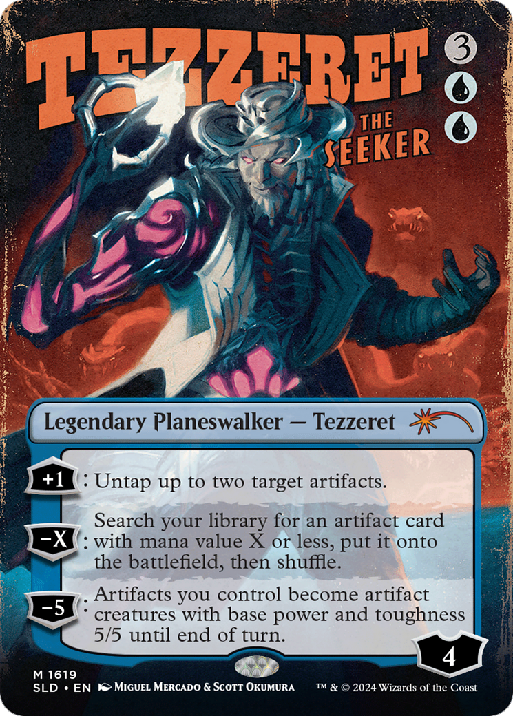 Tezzeret the Seeker (1619) [Secret Lair Drop Series] | Chromatic Games