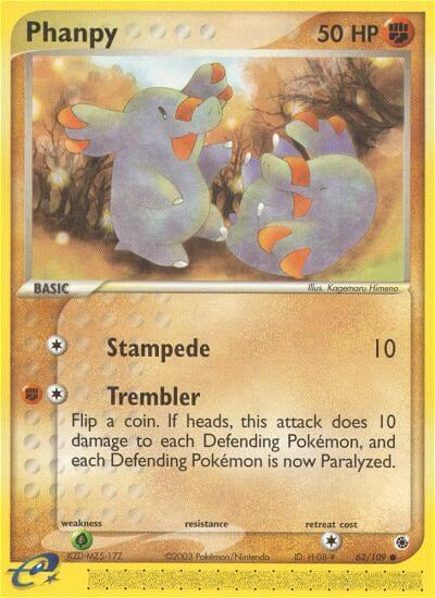 Phanpy (62/109) [EX: Ruby & Sapphire] | Chromatic Games