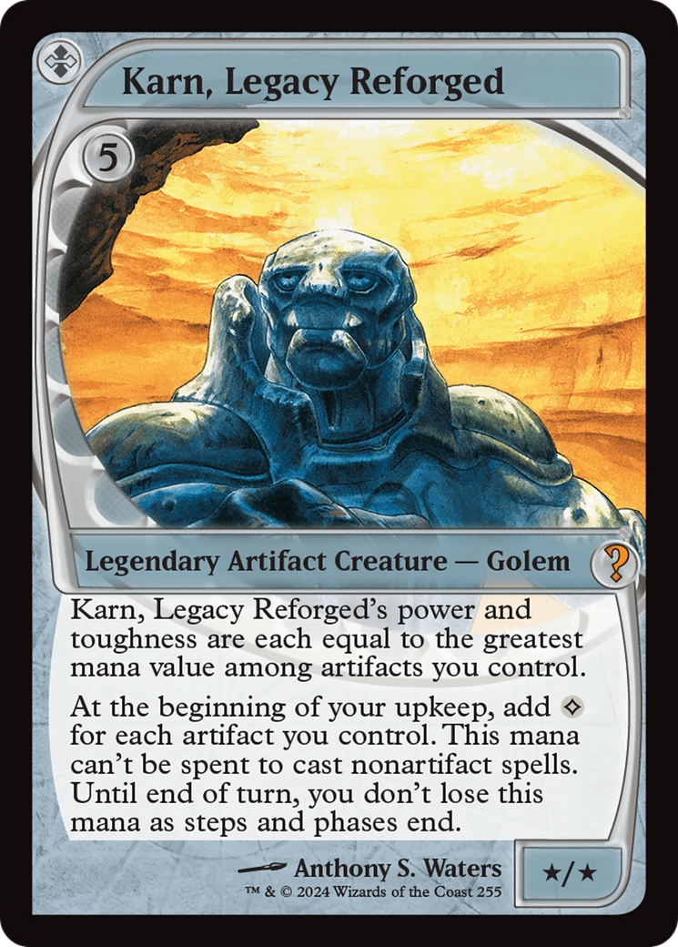 Karn, Legacy Reforged (Future Sight) [Mystery Booster 2] | Chromatic Games