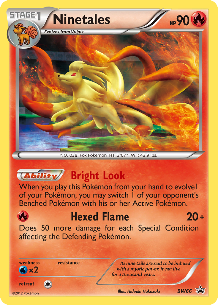 Ninetales (BW66) [Black & White: Black Star Promos] | Chromatic Games