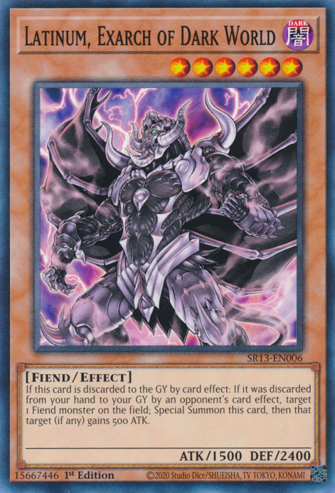 Latinum, Exarch of Dark World [SR13-EN006] Common | Chromatic Games