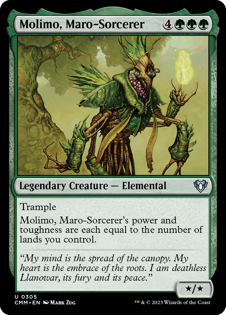 Molimo, Maro-Sorcerer [Commander Masters] | Chromatic Games