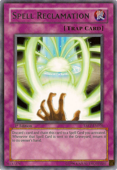 Spell Reclamation [TAEV-EN076] Rare | Chromatic Games