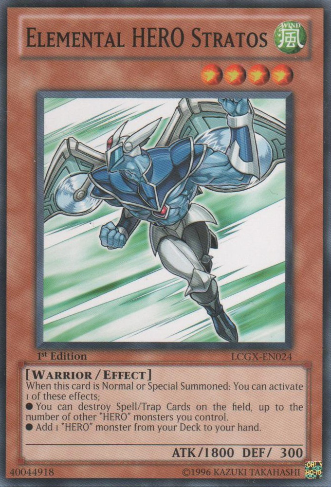 Elemental HERO Stratos [LCGX-EN024] Common | Chromatic Games