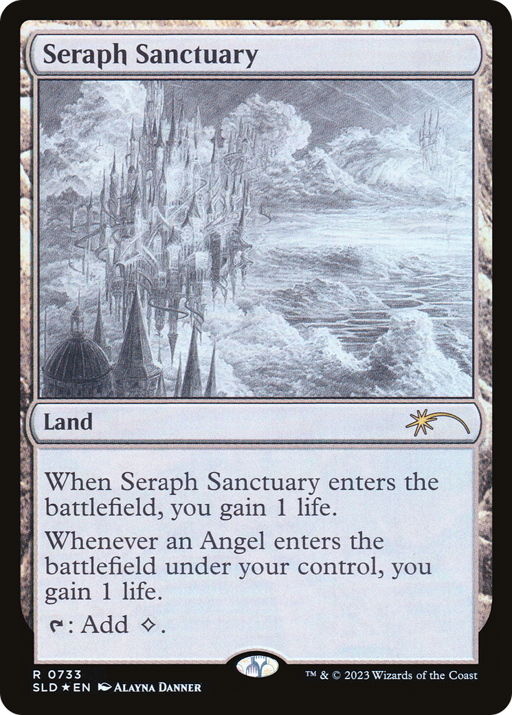 Seraph Sanctuary (Sketch) [Secret Lair Drop Promos] | Chromatic Games