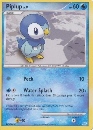 Piplup (5/12) [Diamond & Pearl: Trainer Kit - Manaphy] | Chromatic Games