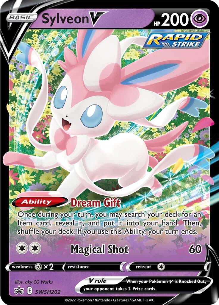 Sylveon V (SWSH202) [Sword & Shield: Black Star Promos] | Chromatic Games