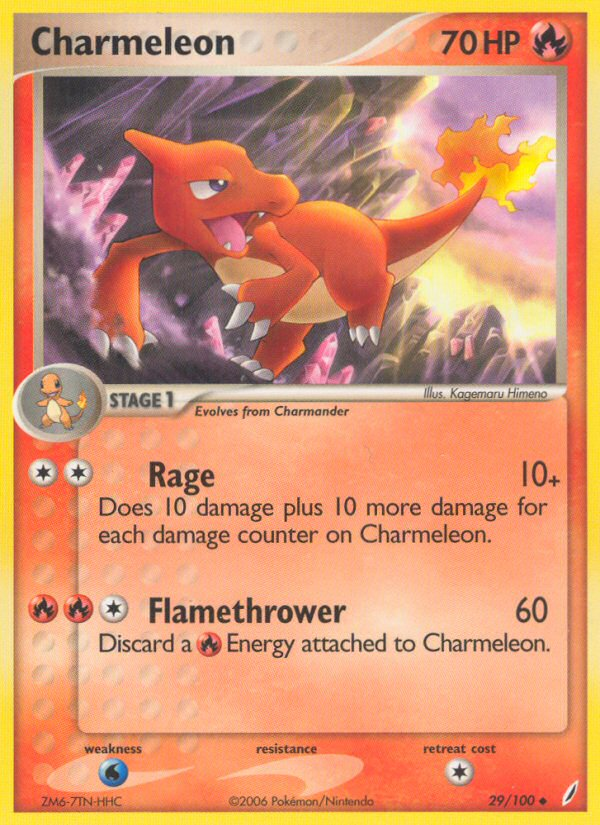 Charmeleon (29/100) [EX: Crystal Guardians] | Chromatic Games