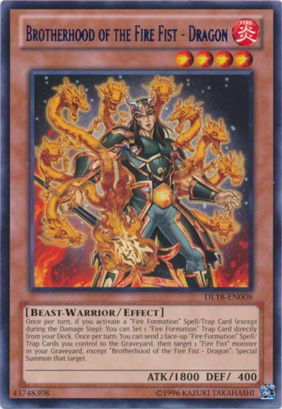 Brotherhood of the Fire Fist - Dragon (Purple) [DL18-EN008] Rare | Chromatic Games