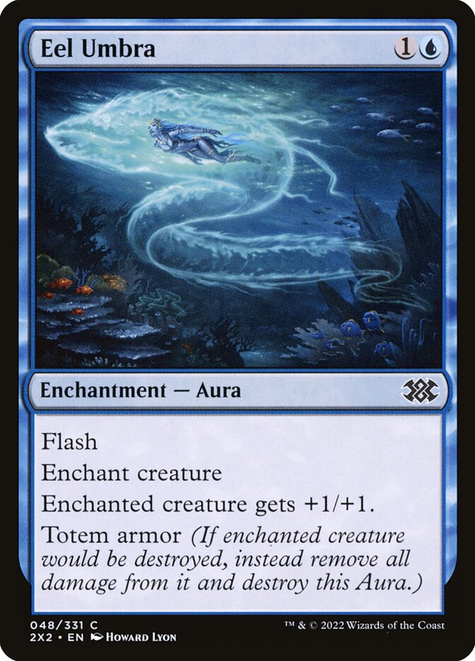 Eel Umbra 48 (Double Masters 2022)  - Foil | Chromatic Games