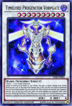 Timelord Progenitor Vorpgate [YA06-EN001] Ultra Rare | Chromatic Games