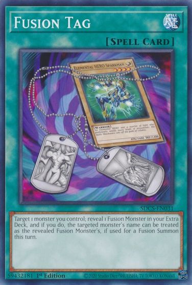 Fusion Tag [SDCS-EN031] Common | Chromatic Games