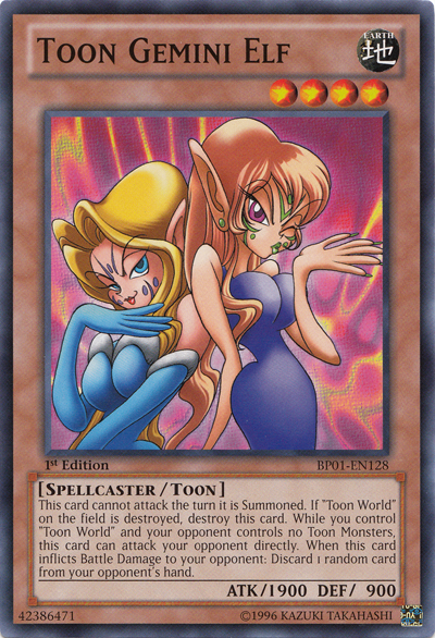 Toon Gemini Elf [BP01-EN128] Common | Chromatic Games
