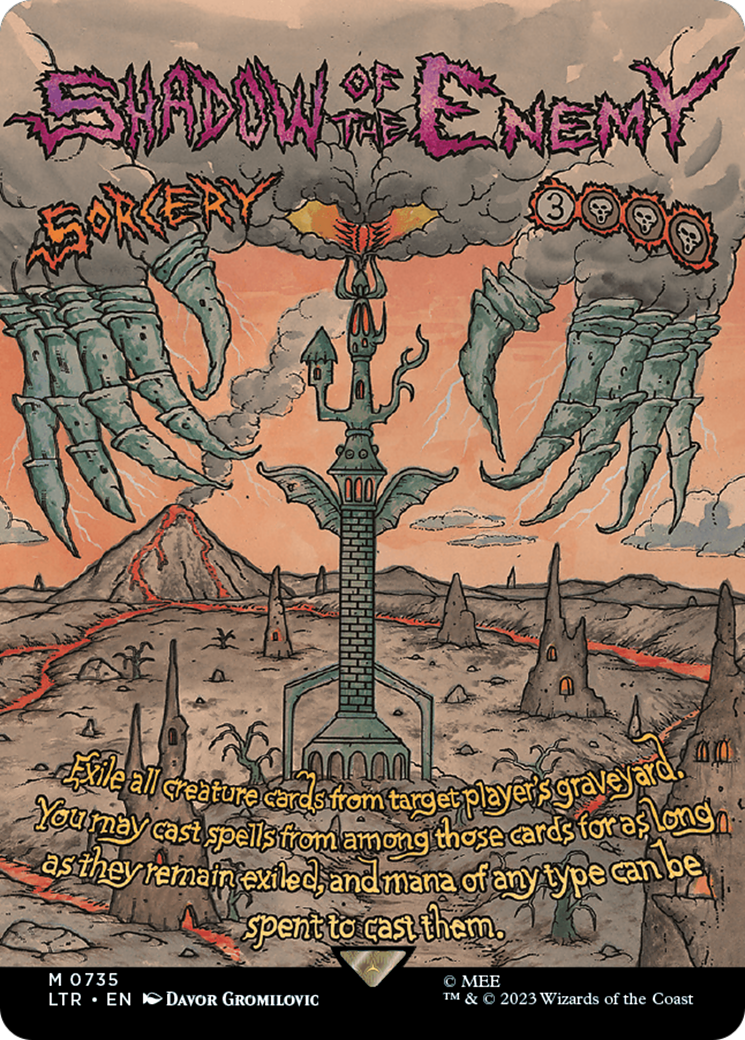 Shadow of the Enemy (Borderless Poster) [The Lord of the Rings: Tales of Middle-Earth] | Chromatic Games