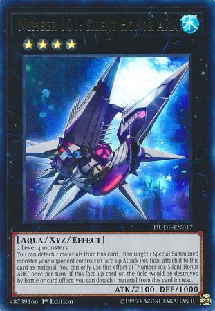 Number 101: Silent Honor ARK [DUDE-EN017] Ultra Rare | Chromatic Games