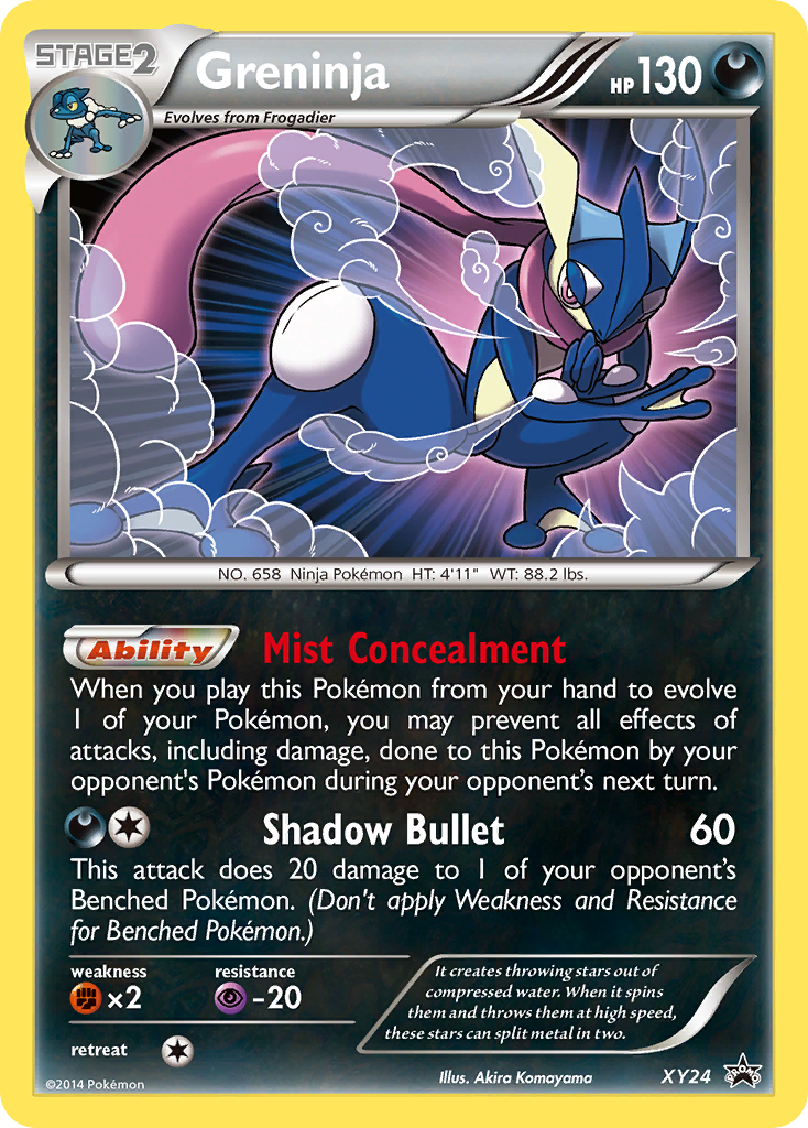 Greninja (XY24) [XY: Black Star Promos] | Chromatic Games