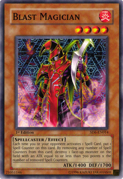 Blast Magician [SD6-EN014] Common | Chromatic Games