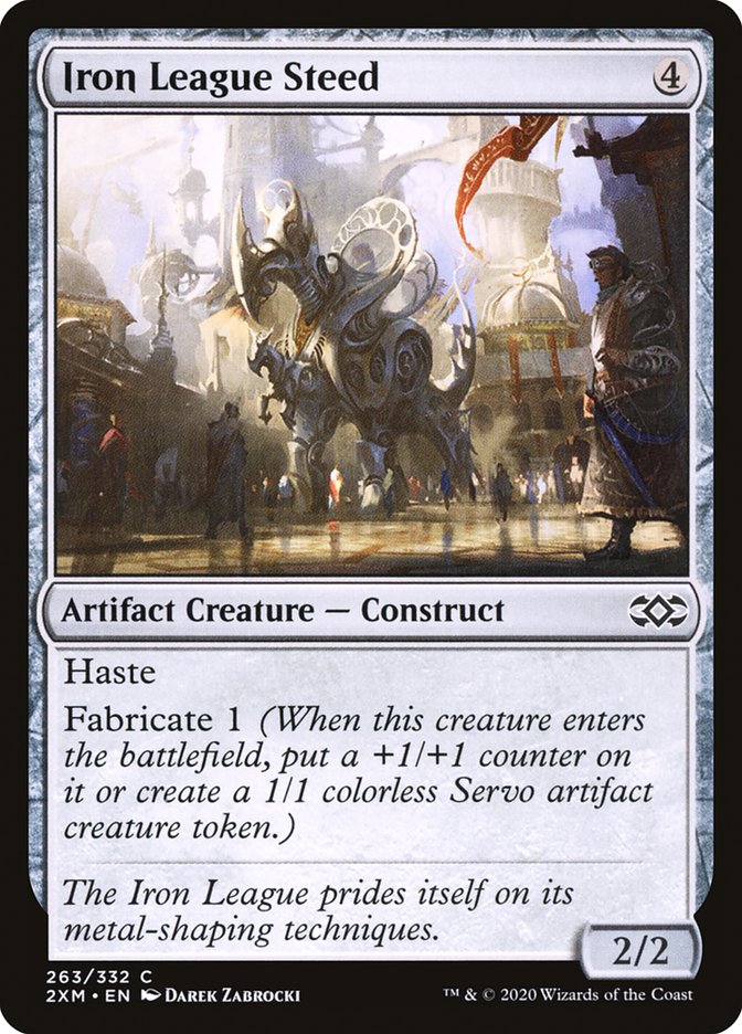 Iron League Steed 263/332 (Double Masters)  - Foil | Chromatic Games