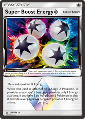 Super Boost Energy (136/156) (Prism Star) [Sun & Moon: Ultra Prism] | Chromatic Games