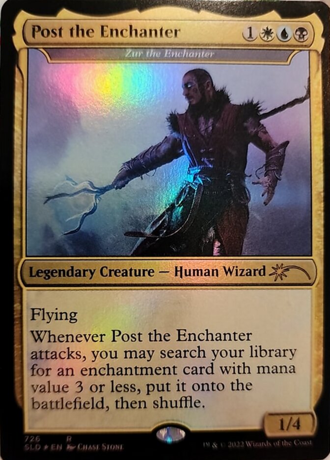 Zur the Enchanter - Post the Enchanter [Secret Lair Drop Promos] | Chromatic Games