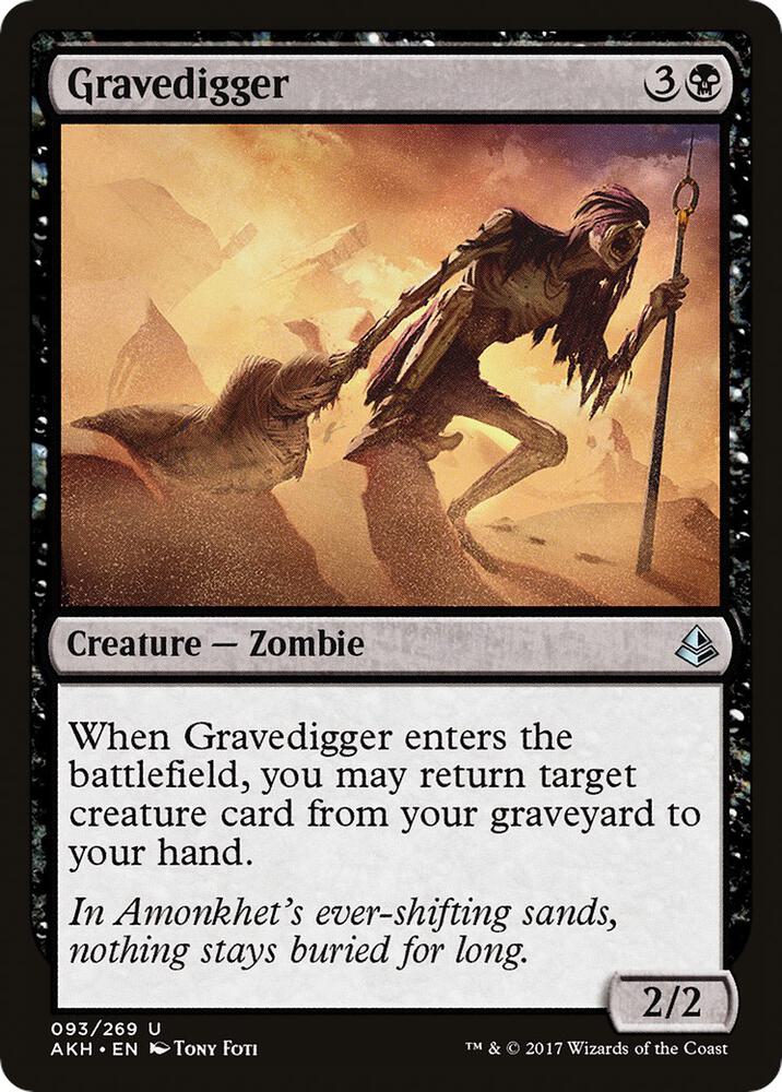 Gravedigger 93/269 (Amonkhet)  | Chromatic Games