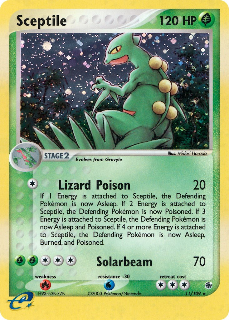 Sceptile (11/109) [EX: Ruby & Sapphire] | Chromatic Games