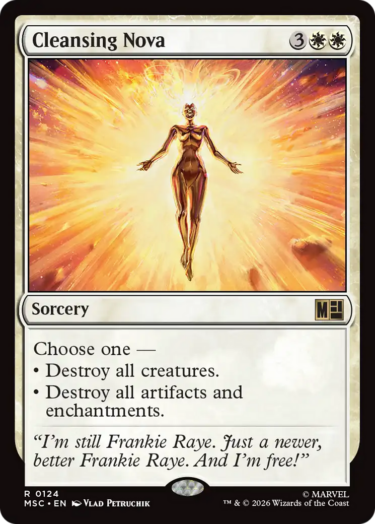Cleansing Nova [Marvel Super Heroes Commander] | Chromatic Games